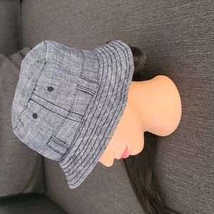 baby GAP Indigo Chambray Bucket Hat Toddler M L